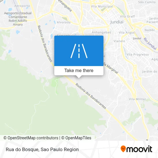 Rua do Bosque map