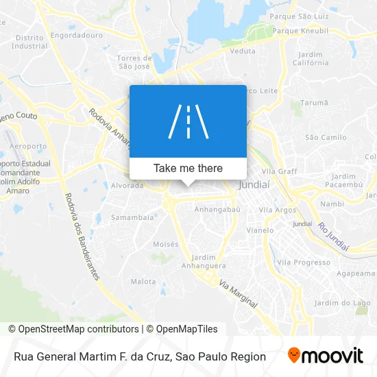 Rua General Martim F. da Cruz map