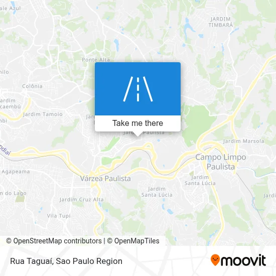 Rua Taguaí map