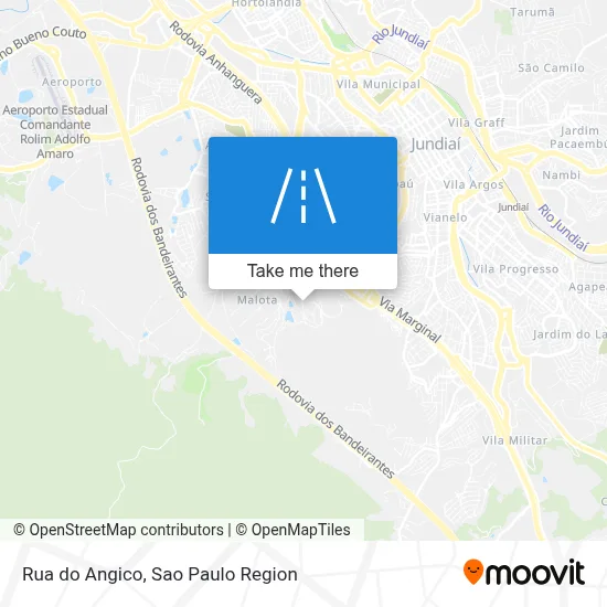 Rua do Angico map