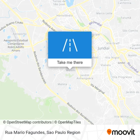 Rua Mario Fagundes map