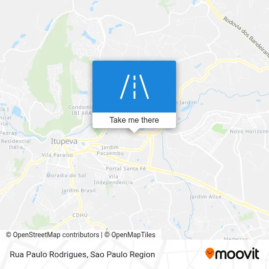 Rua Paulo Rodrigues map