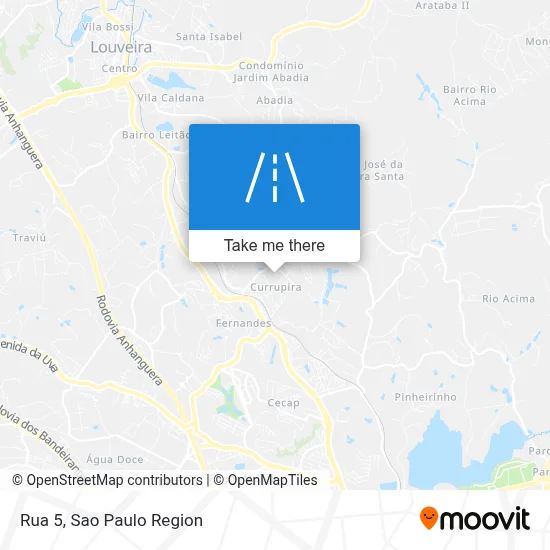 Rua 5 map