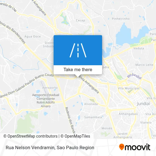 Rua Nelson Vendramin map