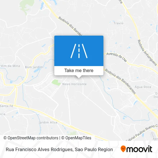 Rua Francisco Alves Rodrigues map