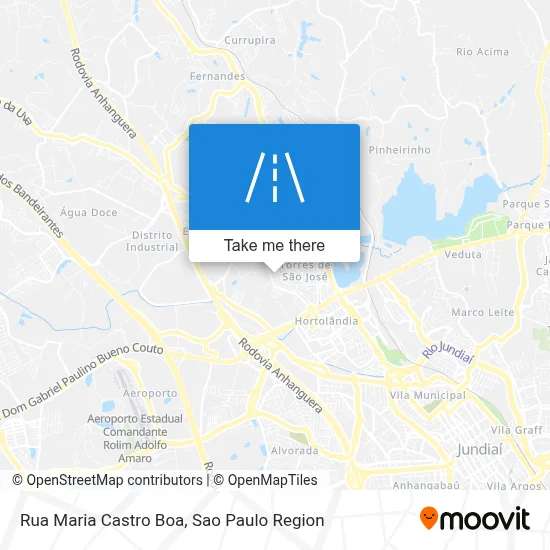 Rua Maria Castro Boa map