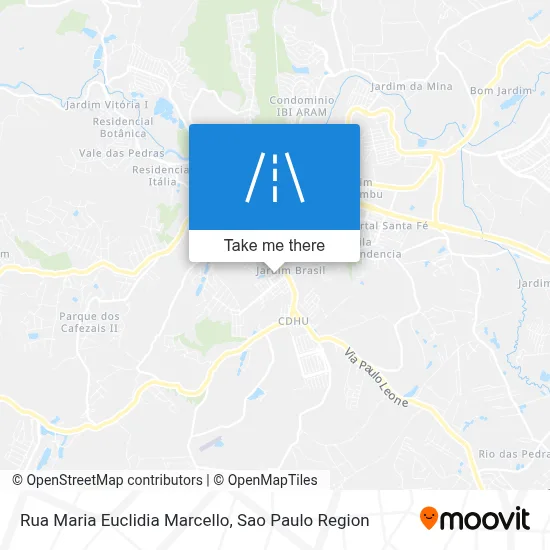 Rua Maria Euclidia Marcello map