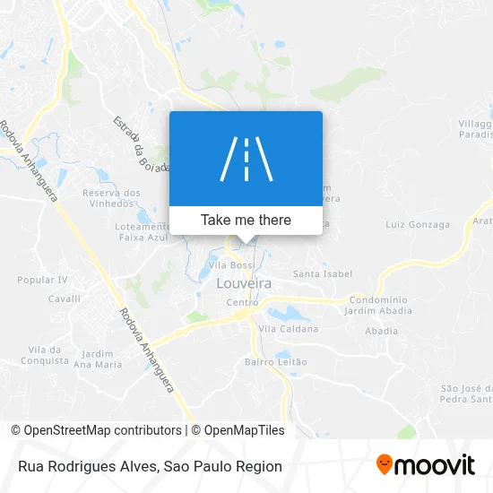 Rua Rodrigues Alves map