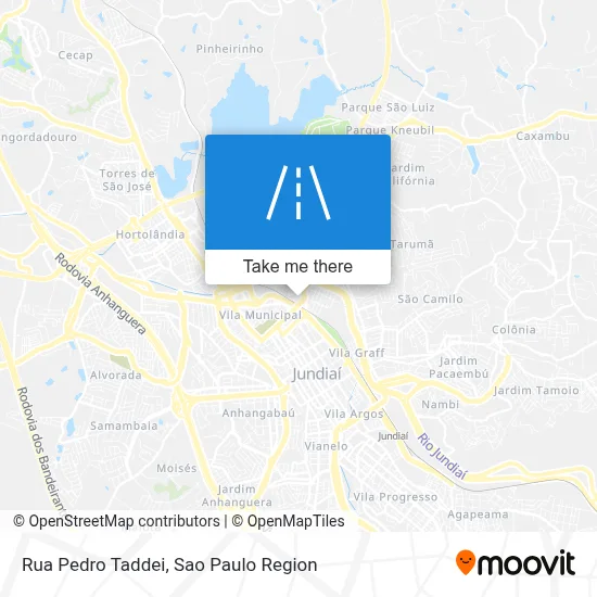 Rua Pedro Taddei map