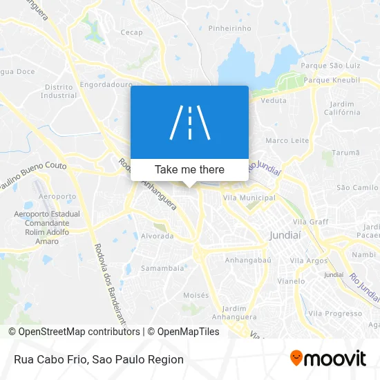 Rua Cabo Frio map