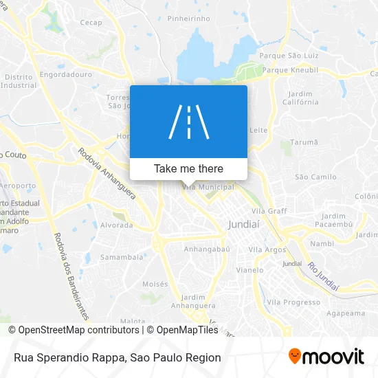 Rua Sperandio Rappa map