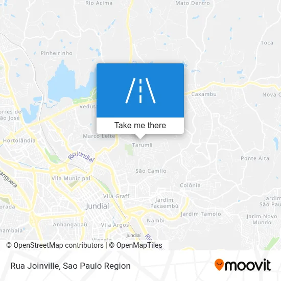 Rua Joinville map