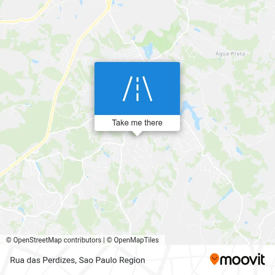 Rua das Perdizes map
