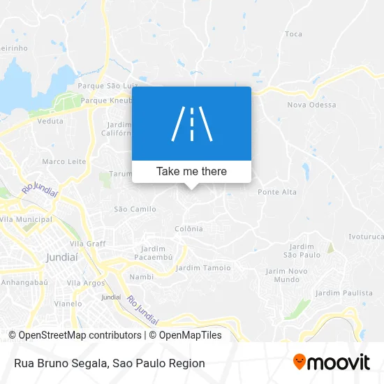 Rua Bruno Segala map
