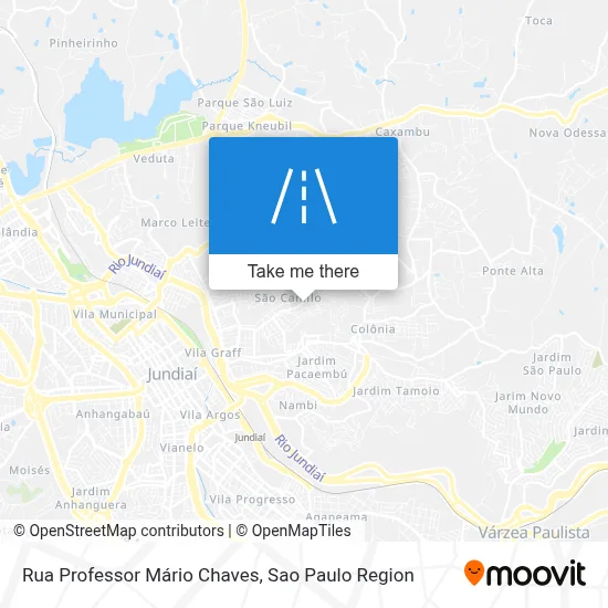Rua Professor Mário Chaves map