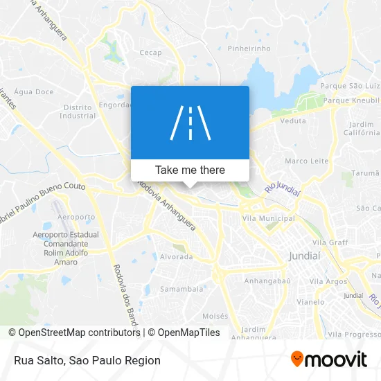 Rua Salto map