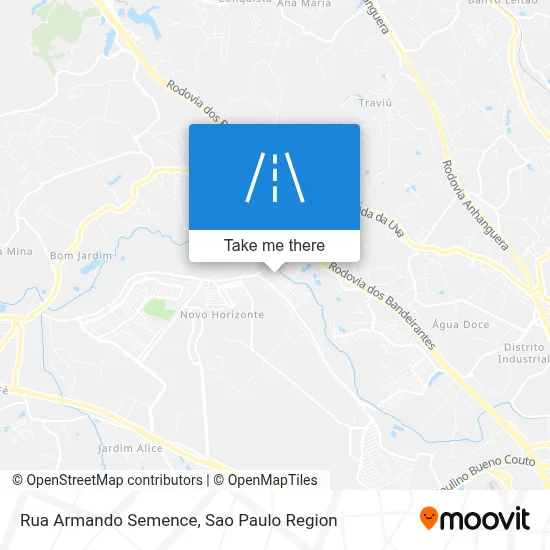 Rua Armando Semence map