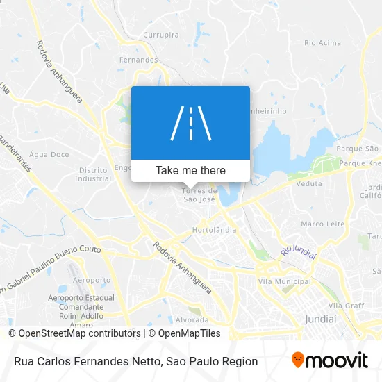 Rua Carlos Fernandes Netto map