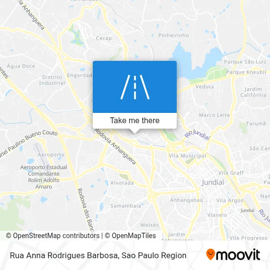 Rua Anna Rodrigues Barbosa map