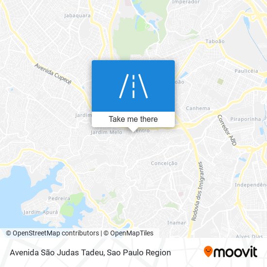 Avenida São Judas Tadeu map