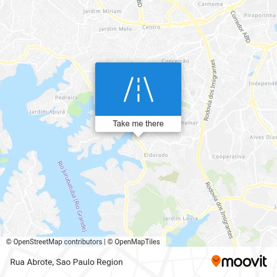 Rua Abrote map