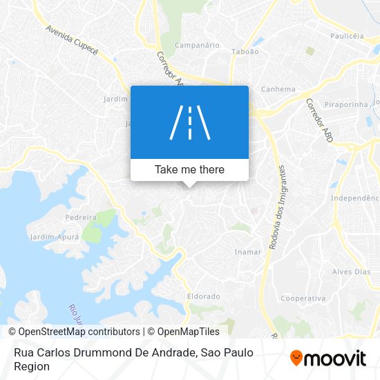 Rua Carlos Drummond De Andrade map