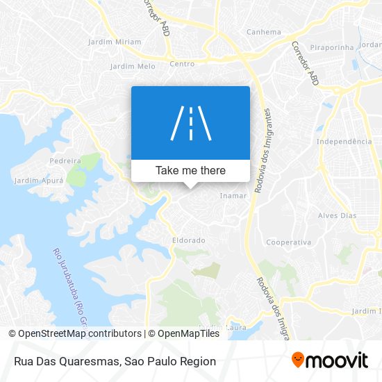 Rua Das Quaresmas map