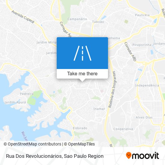 Mapa Rua Dos Revolucionários