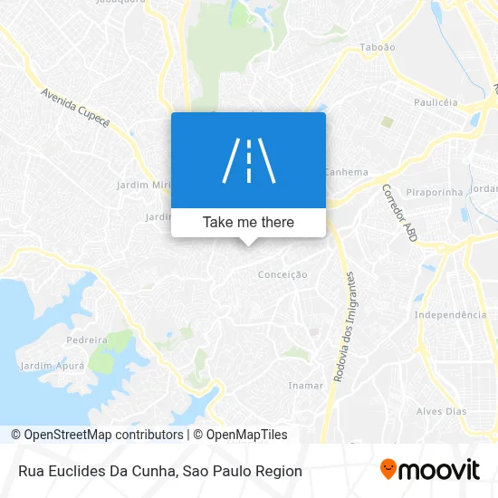 Rua Euclides Da Cunha map