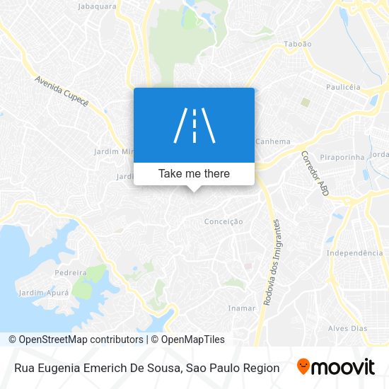 Rua Eugenia Emerich De Sousa map