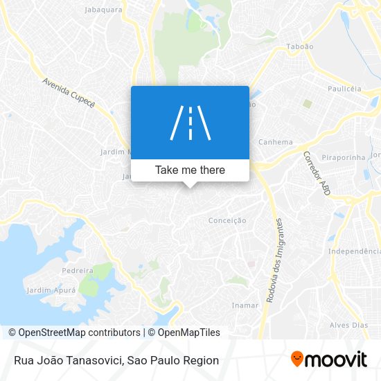 Rua João Tanasovici map