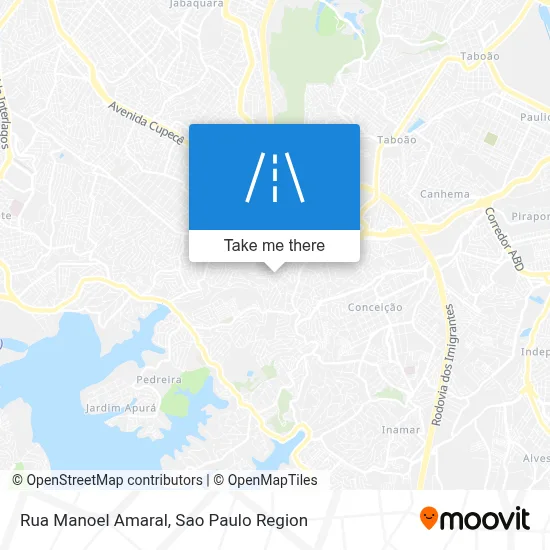 Rua Manoel Amaral map