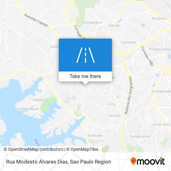 Rua Modesto Álvares Dias map