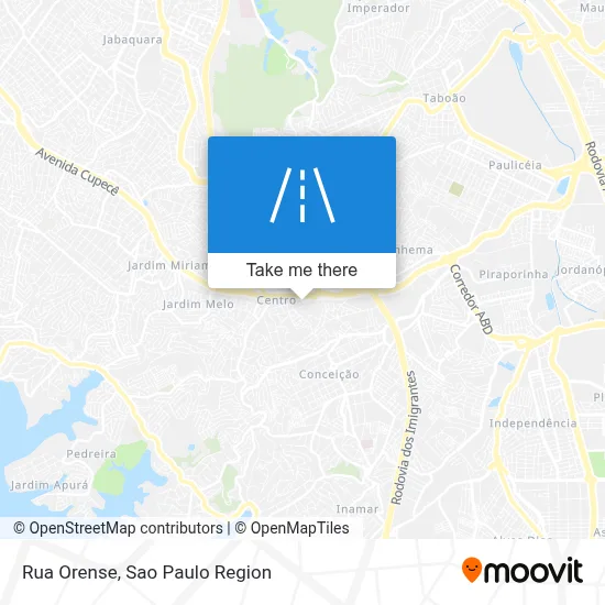 Rua Orense map