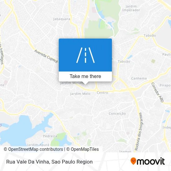 Rua Vale Da Vinha map