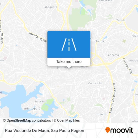 Rua Visconde De Mauá map