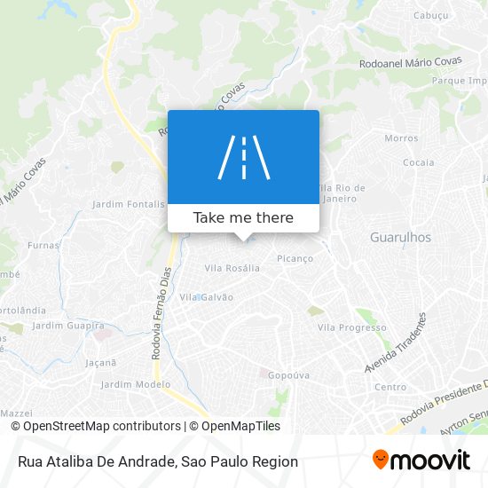 Rua Ataliba De Andrade map