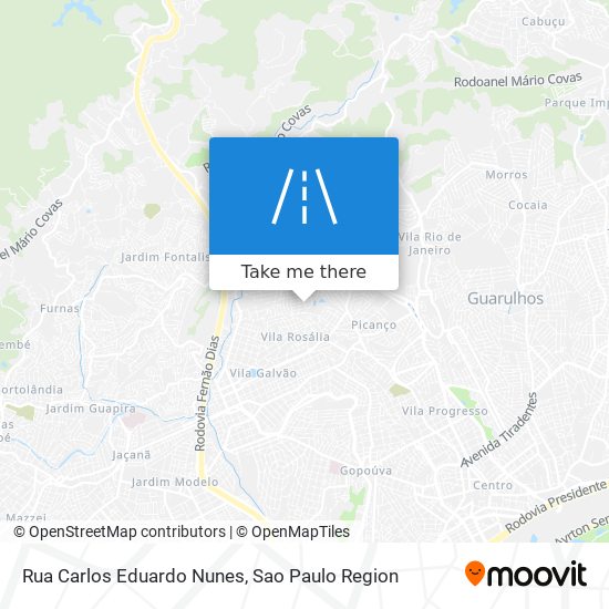 Rua Carlos Eduardo Nunes map