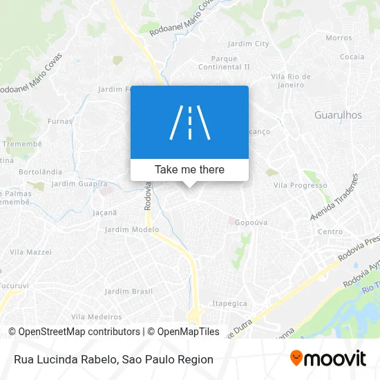 Rua Lucinda Rabelo map