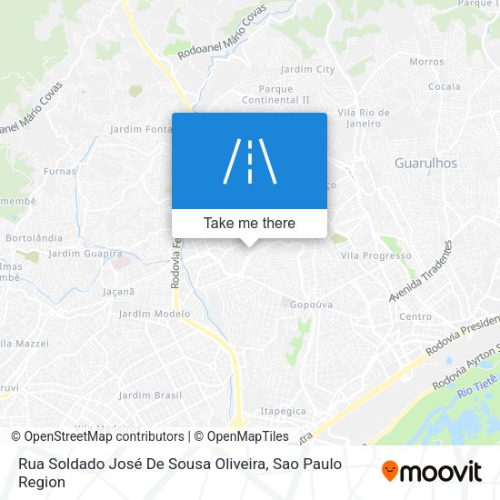 Rua Soldado José De Sousa Oliveira map