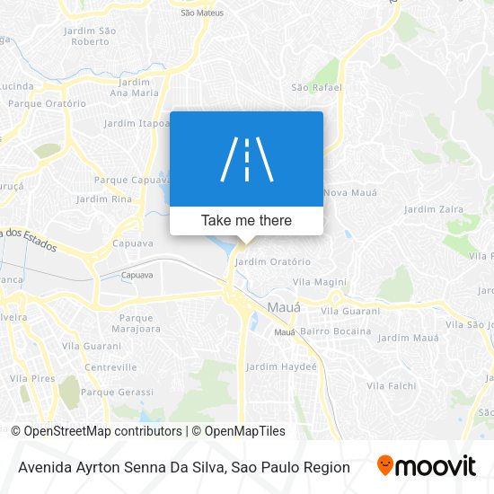 Avenida Ayrton Senna Da Silva map