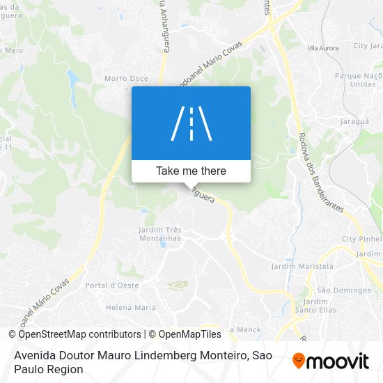 Avenida Doutor Mauro Lindemberg Monteiro map