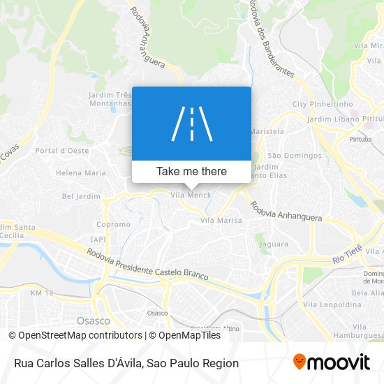 Rua Carlos Salles D'Ávila map