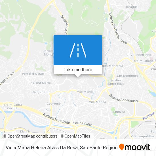 Viela Maria Helena Alves Da Rosa map