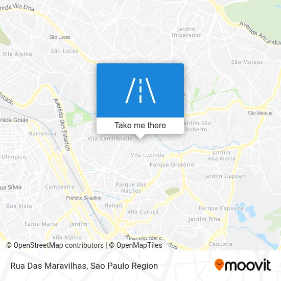 Rua Das Maravilhas map