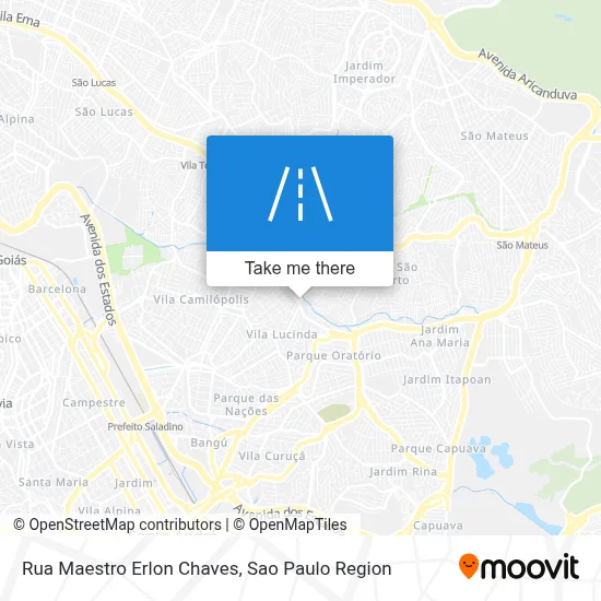 Rua Maestro Erlon Chaves map