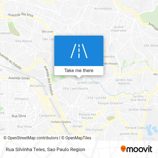 Rua Silvinha Teles map