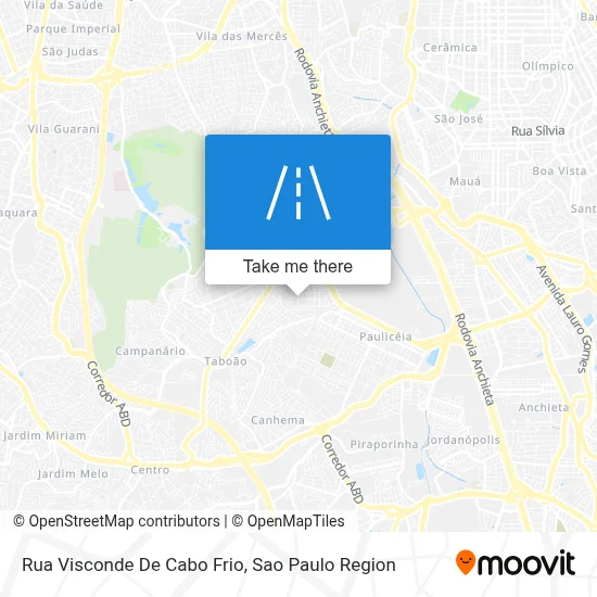 Rua Visconde De Cabo Frio map