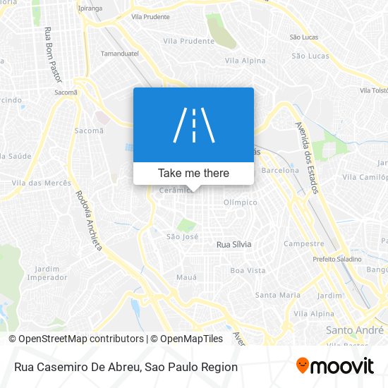 Rua Casemiro De Abreu map