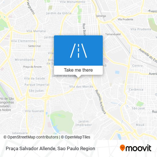 Praça Salvador Allende map